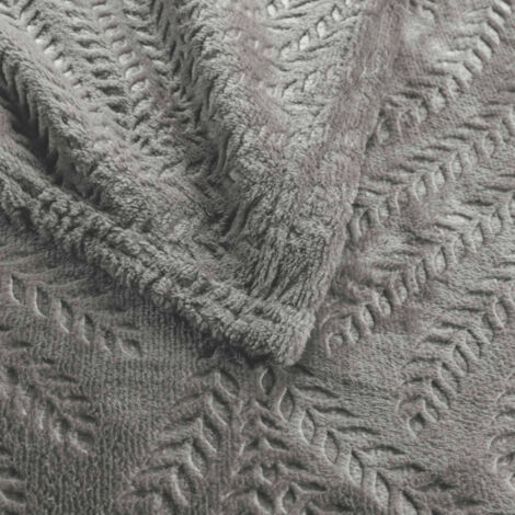 Plaid Paris Prix Unis 125x150cm – Beige En Polyester (neuf)