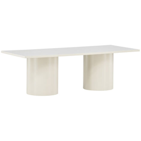 Table Basse Design "Sandvika" 120cm Beige (1/5)