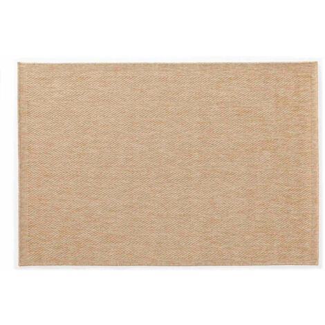 Tapis Déco Tissé "Ilem" 120x170cm Naturel (1/4)