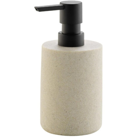 Distributeur de Savon "Granite" 16cm Sable