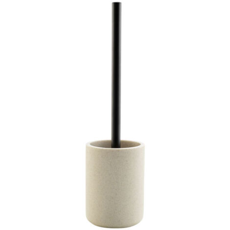 Brosse WC Design "Granite" 40cm Sable (1/4)
