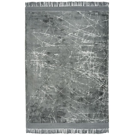 Tapis Tissé à la Main Imprimé "Dolce Vita III" Gris 200 x 290 cm (1/2)