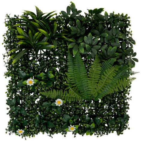 Carré Végétal Artificiel Jungle "Izy" 50cm Vert