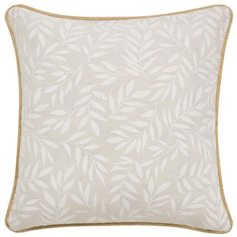 Coussin Déco Imprimé "Naya" 45x45cm Naturel (1/5)