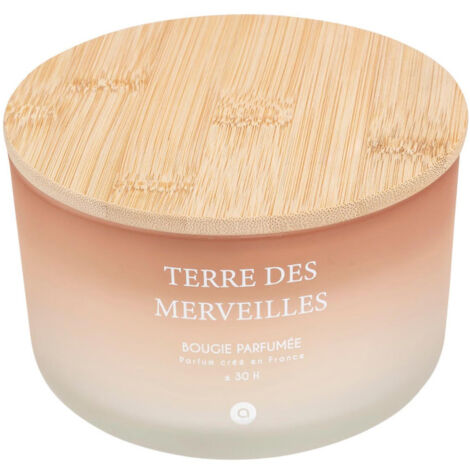 Bougie Parfumée en Verre "Sana" 420g Terre des Merveilles (1/3)
