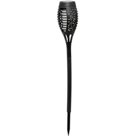 Balise Torche Solaire "Lina" 50cm Noir (1/3)