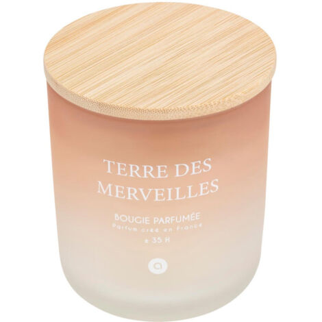 Bougie Parfumée en Verre "Sana" 255g Terre des Merveilles (1/3)