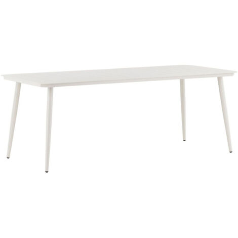 Table de Jardin Design "Lina" 200cm Beige (1/5)