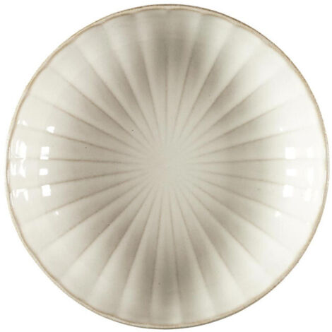 Lot de 6 Assiettes Creuses "Vlora" 25cm Beige