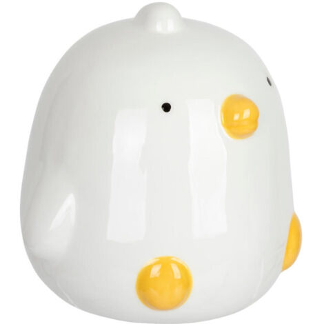Tirelire Enfant en Dolomite "Poussin" 15cm Blanc (1/3)