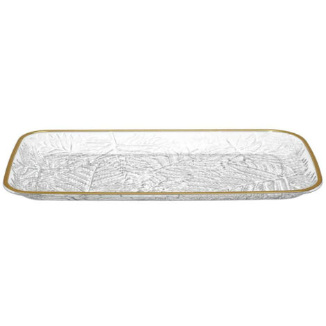 Ktt7 Plateau de service ovale, 12-1/10,2 x 22,9 cm