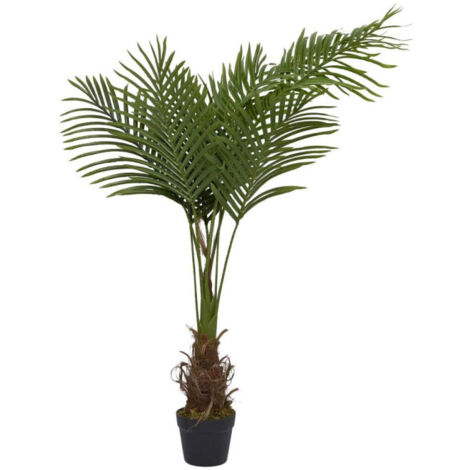 FLOWORLD Palmier Artificiel De 1,8 M De Haut, Fausses Plantes D'intérieur - Palmier Décoratif - Grande Plante De Bureau - Palmier Artificiel Pour Décoration De La Maison