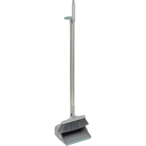 Balai & Pelle Avec Réservoir "Pivotant" 110cm Gris