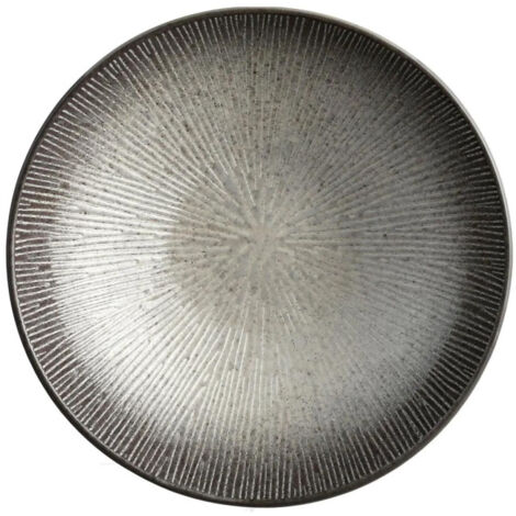 Sven Gris - 6 Assiettes Creuses - Assiette