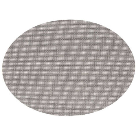 Set de Table Ovale "Maoli" 35x48cm Gris (1/3)
