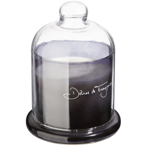 Bougie Parfumée sous Cloche "Loyd" 650g Délices Frangipanier (1/2)