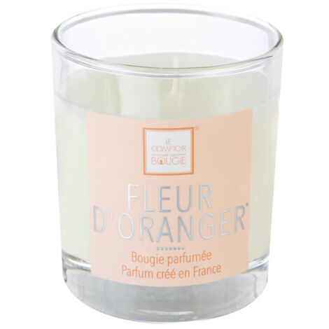 Bougie Parfumée "Elea" 190g Fleur d'Oranger (1/2)