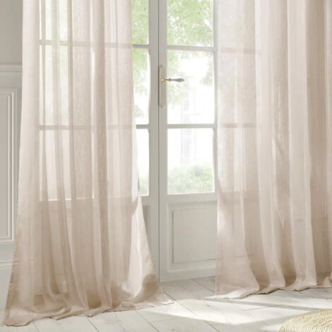 Rideau Voilage "Elsa" 140x240cm Lin