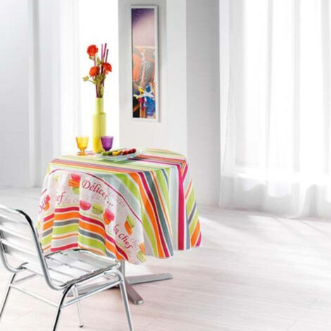 Nappe Sucrerie Ronde 180cm Multicolore (1/2)