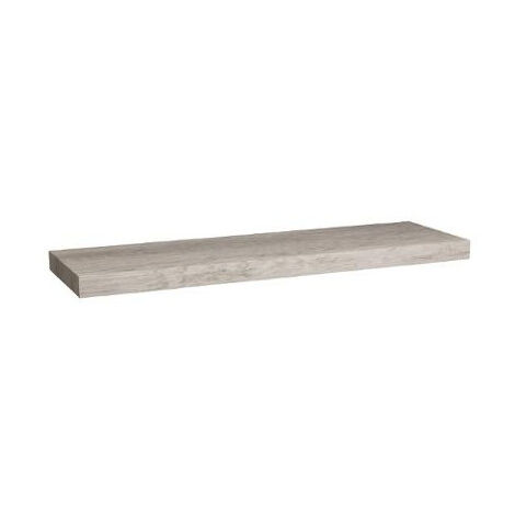 Étagère Murale "Fixy" 80cm Chêne Gris (1/2)