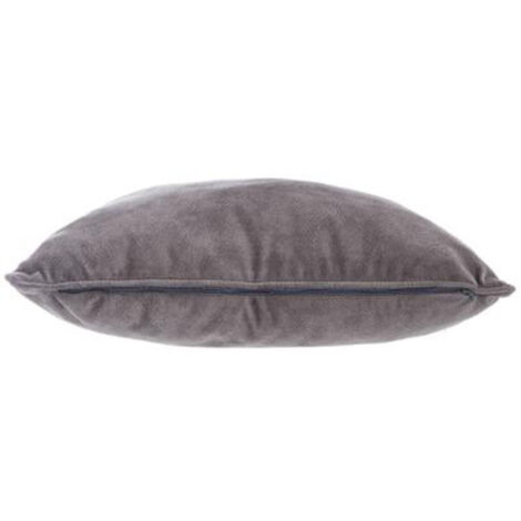 Coussin Déhoussable "Lilou" 50x30cm Gris Foncé