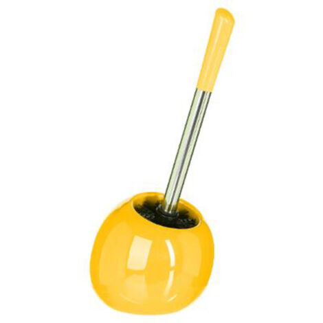 Brosse WC en Céramique "Sun" 36cm Jaune (1/3)