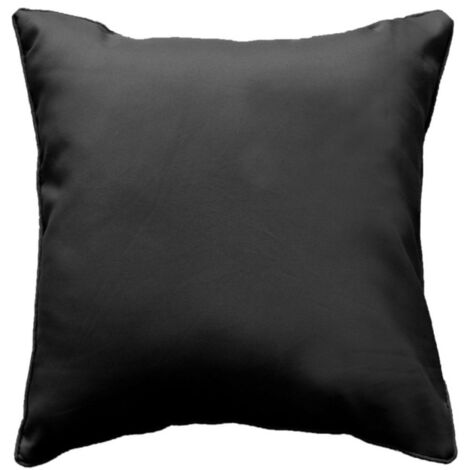 Coussin Déco "Essentiel" 40x40cm Noir (1/4)