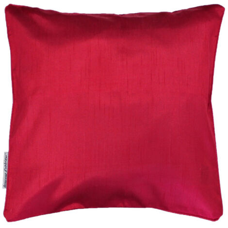 Housse de Coussin "Shana" 40x40cm Rouge