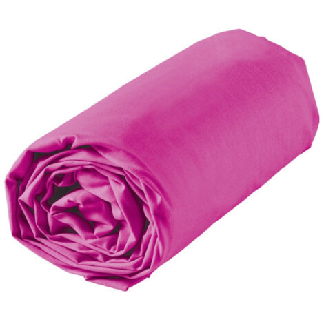 Drap Housse "Lina" 90x190cm Bois de Rose