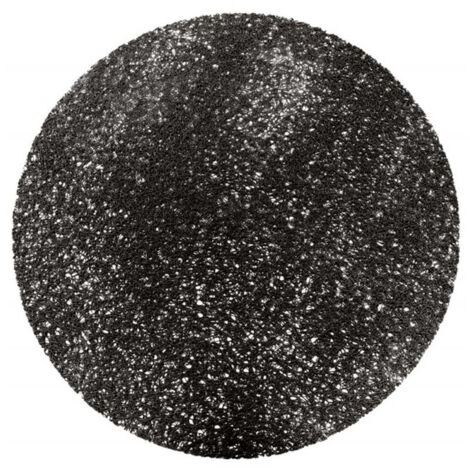 Set de Table Rond "Tortilla" 38cm Noir (1/2)