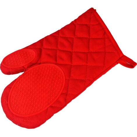 Gant de Cuisine "Cuistot" 30cm Rouge (1/2)