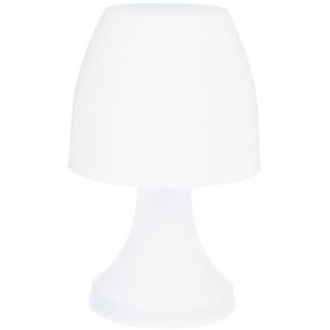 Lampe à Poser LED "Dokk" 27cm Blanc (1/2)