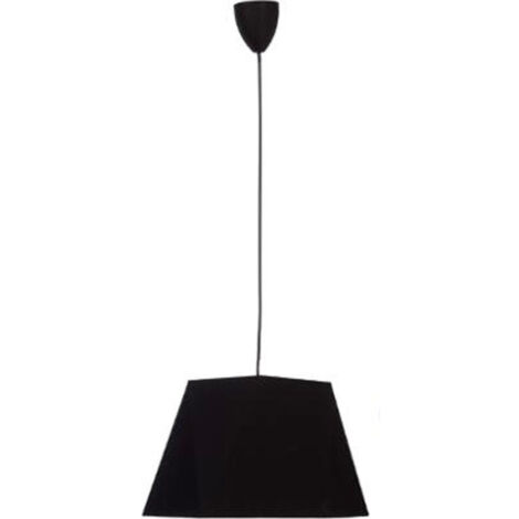 Lampe Suspension Design "Dori" 42cm Noir (1/3)