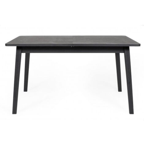 Table à Manger Design "Skagen" 140cm Noir (1/4)