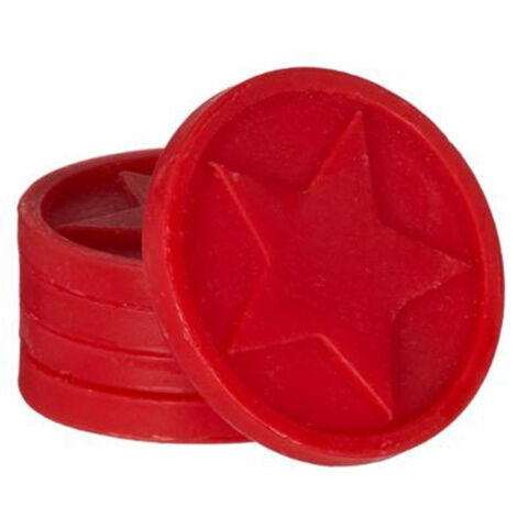 Lot de 5 Cires Parfumées à Brûler "Etoile" 45g Fruits Rouges (1/2)