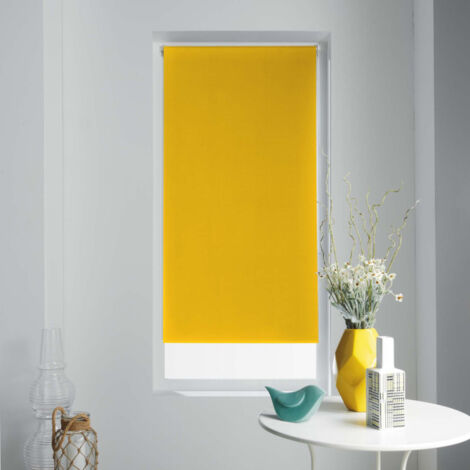Store Enrouleur Occultant "Occult" 60x90cm Jaune (1/3)
