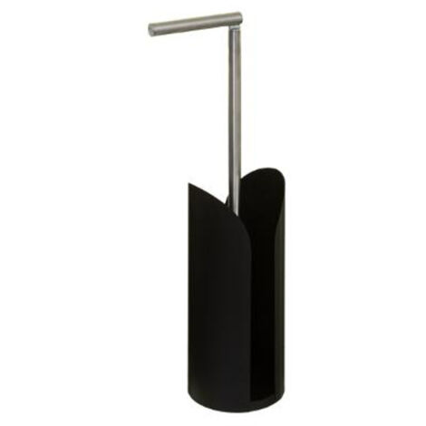 Dérouleur de Papier Toilette "Flexible" 58cm Noir (1/2)