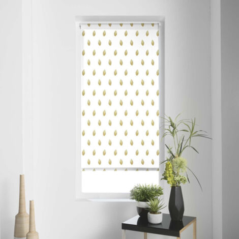 Store Enrouleur Tamisant "Verdura" 60x90cm Blanc (1/4)