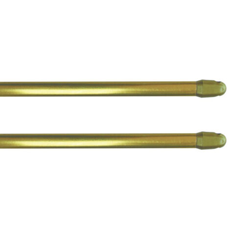 Lot de 2 Tringles Extensibles "Safi" 80-110cm Or (1/2)