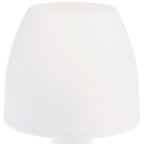 Lampe à Poser LED "Ginal" 19cm Blanc