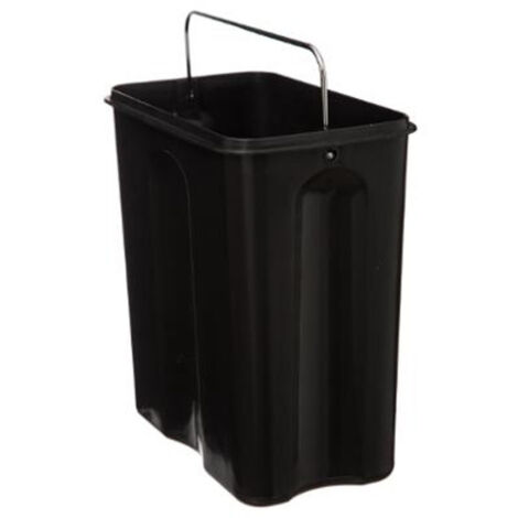Poubelle de Salle de Bain "Rectangle" 5L Blanc