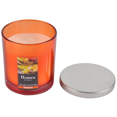 Bougie Parfumée Couvercle "Essentiel" 8cm Mangue (1/2)