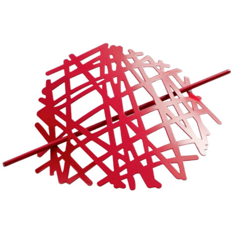 Embrasse de Rideau Broche "Pharos" 17cm Rouge (1/4)