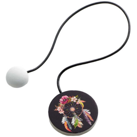 Embrasse de Rideau Aimantée "Plumania" 43cm Multicolore (1/4)