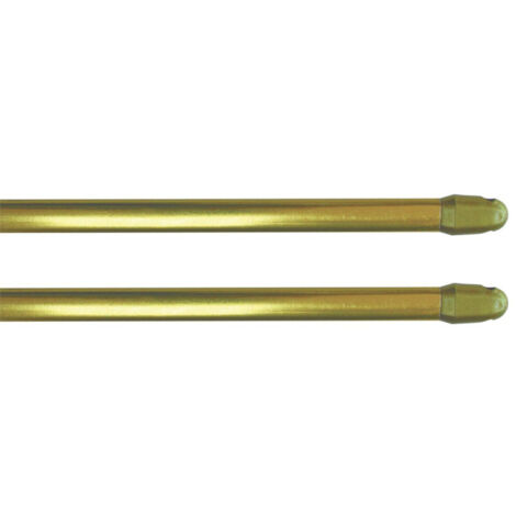 Lot de 2 Tringles Extensibles "Lio" 100-140cm Or (1/2)