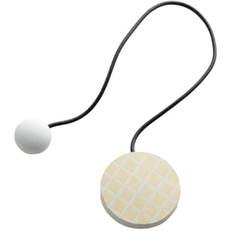 Embrasse de Rideau Aimantée "Ondaya" 43cm Blanc (1/4)