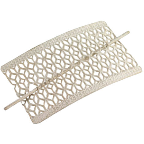 Embrasse de Rideau Broche "Ruchea" 17cm Blanc (1/4)
