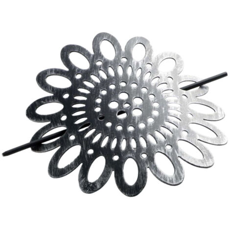 Embrasse de Rideau Broche "Mandy" 17cm Noir (1/4)