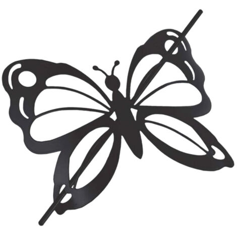 Embrasse de Rideau Broche "Farfalina" 16cm Noir (1/4)