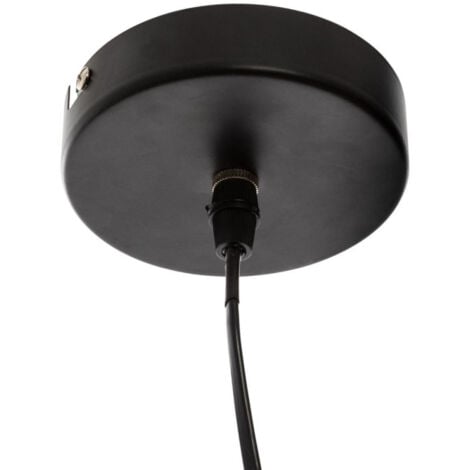 Lampe Suspension Verre "Laye" 20cm Transparente
